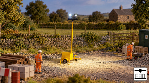 Mobile lighting tower kit - mobile,