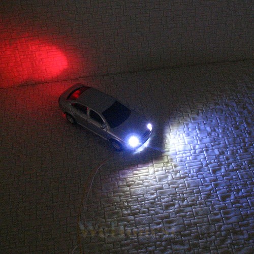 Model lighted cars - 10,