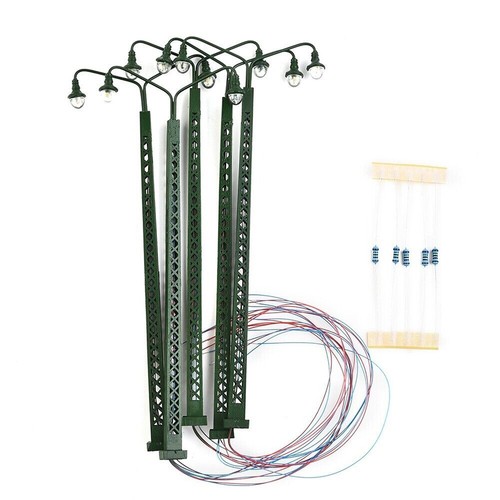 Model railway lamp post - 5x,