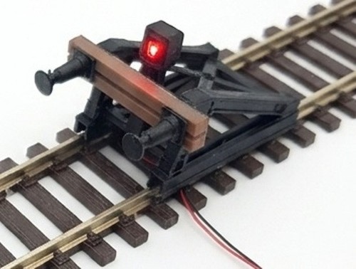 Model railway buffer stop oo - model,
