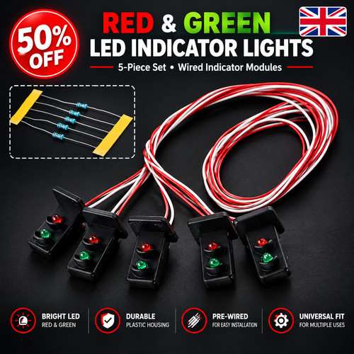 Pcs gauge 20mm leds - 20mm,