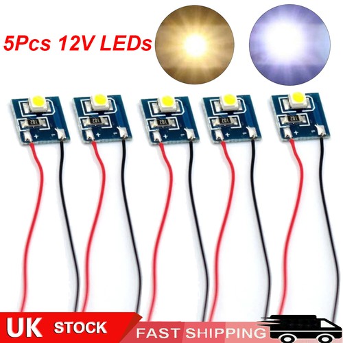 5pcs 12v leds for model - 12v,